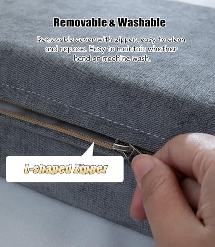 NEVKA Coconut Fiber Bed Gap Filler with Removable Cover