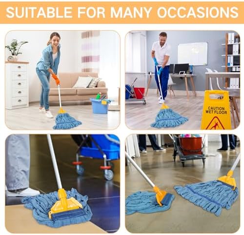 Lallisa 16 Pcs Microfiber Mop Head Refill 1