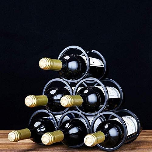 Pkfinrd Freestanding Wine Rack 6 Bottles