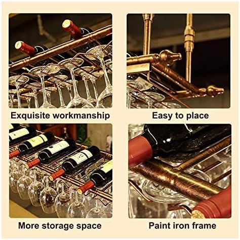 ALDEPO Wine Rack with Adjustable Steel Frame