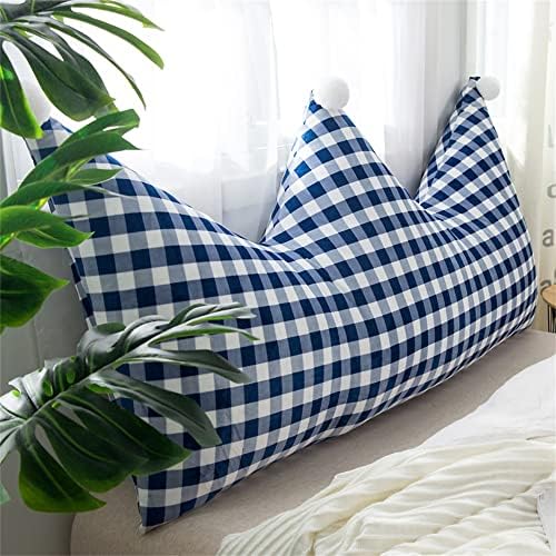ZZYK Soft Reading Pillow with Zipper Removable Headboard