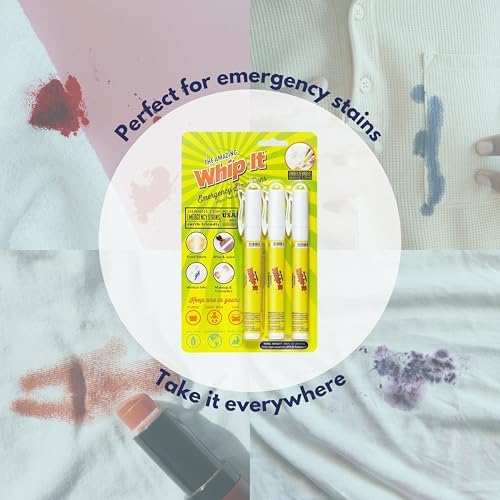 Whip-It Emergency Stain Removing Pens 3 Pack
