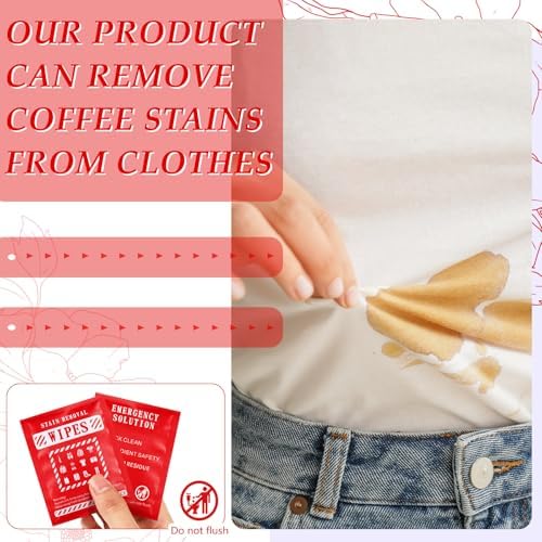 Timgle 200 Pcs Stain Remover Wipes for Clothes Fabric Carpet