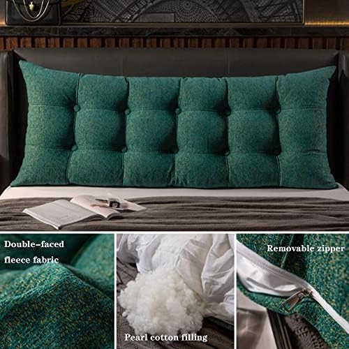 ZZYK Fleece Reading Pillow with Removable Cover