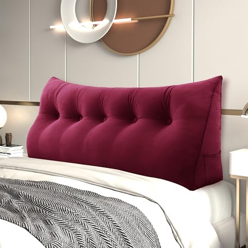 YXCSELL Bed Wedge Pillow with Removable Cover