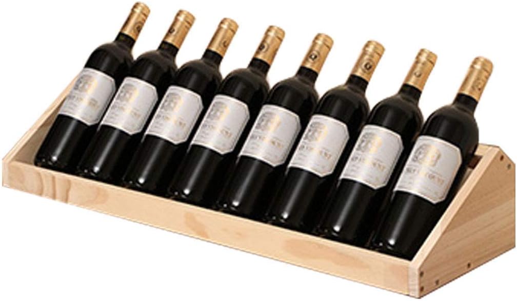 Elegant Wooden Wine Rack for Home Decor and Bar