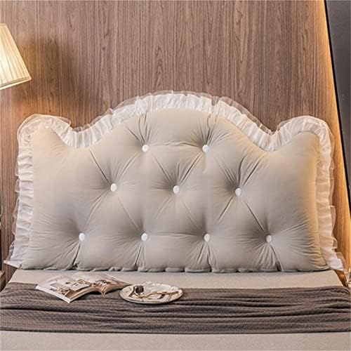 ZZYK Headboard Pillow Full King Queen Twin Grey 59 Inch