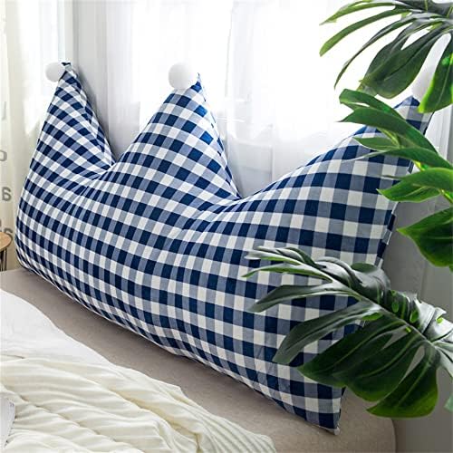 ZZYK Soft Reading Pillow with Zipper Removable Headboard