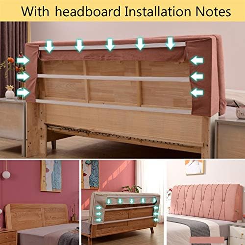 CHIAPERINI Liangjun Headboard Cushion - Light Blue 120x55x10cm