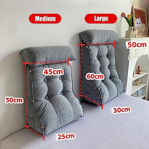 COZMAX Reading Pillow with Neck and Lumbar Support