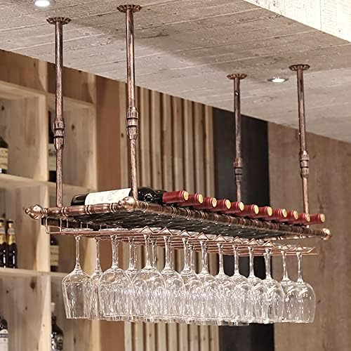 ZJDYDY Wall-Mounted Wine Rack with Adjustable Height