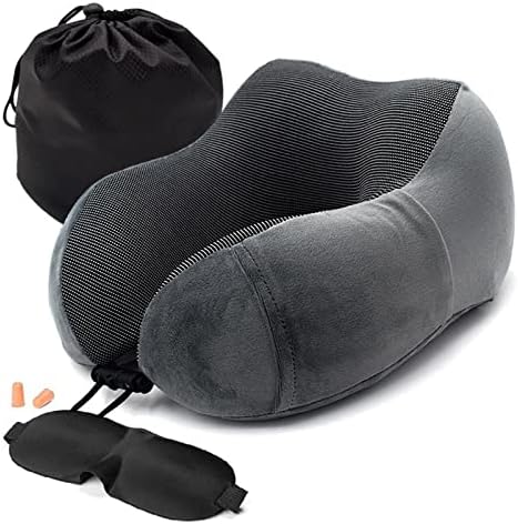 DDGURDH Memory Foam U-Shaped Neck Pillow
