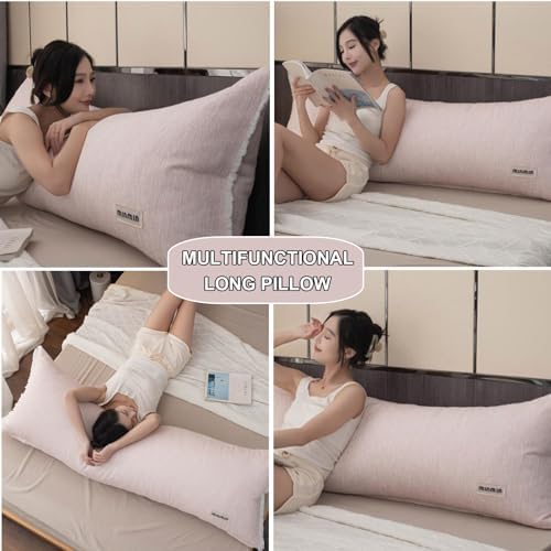 ZZYK Long Headboard Pillow Bed Support Cushion for Reading and Rest