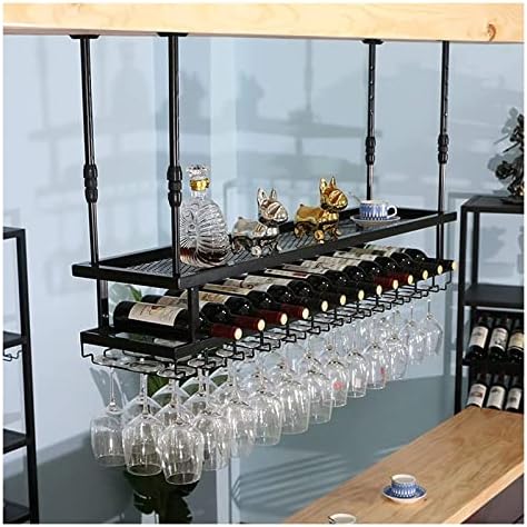 ALDEPO Wine Rack Metal 2-Tier Freestanding
