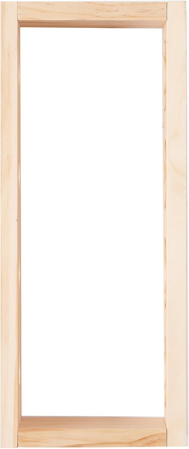 4-Bottle Wall Wine Rack - Solid Pine Wine Holder