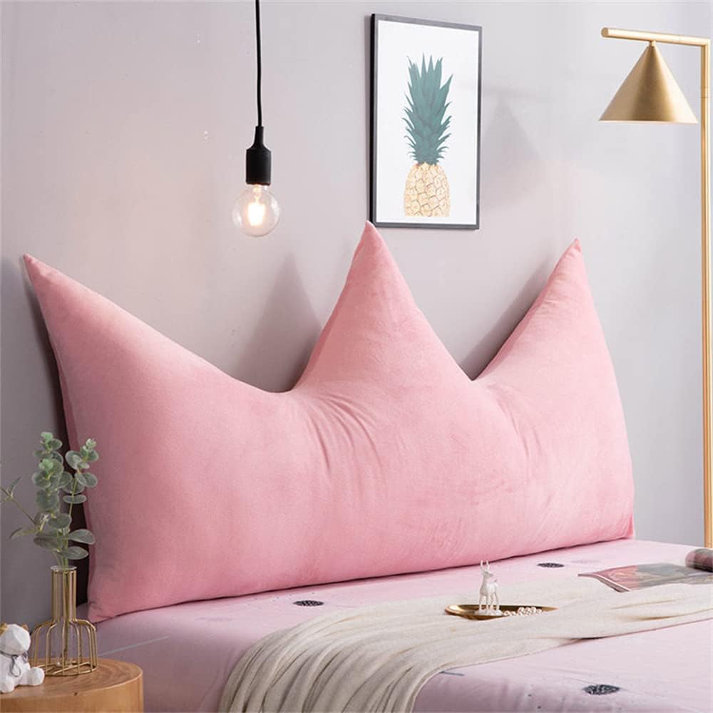 ZZYK Fleece Reading Pillow with Removable Cover Blue 35490cm