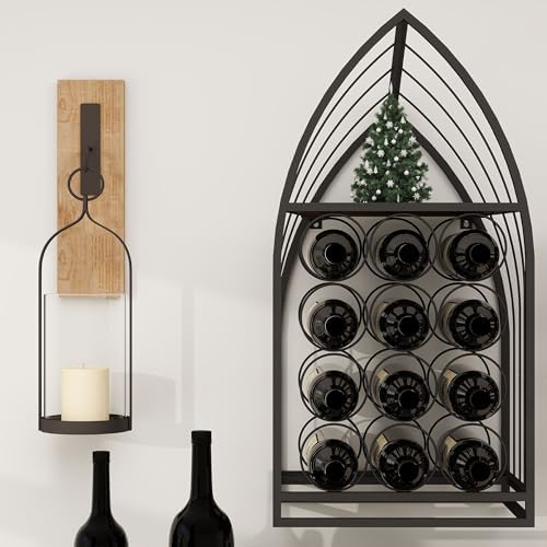 CIATRE Nautical Sailboat Wine Rack Set - 2-Piece