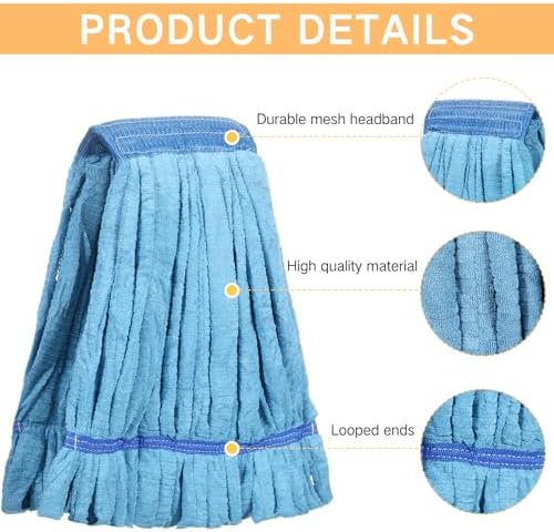 Lallisa 16 Pcs Microfiber Mop Head Refill 1