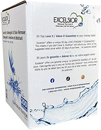 Excelsior - 3 Liter Unscented Laundry Detergent