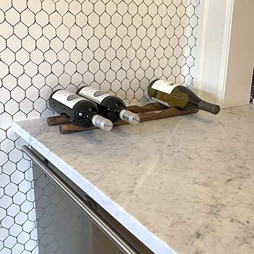 Ironwood 28985 Acacia Wood Wine Rack Bottle Holder