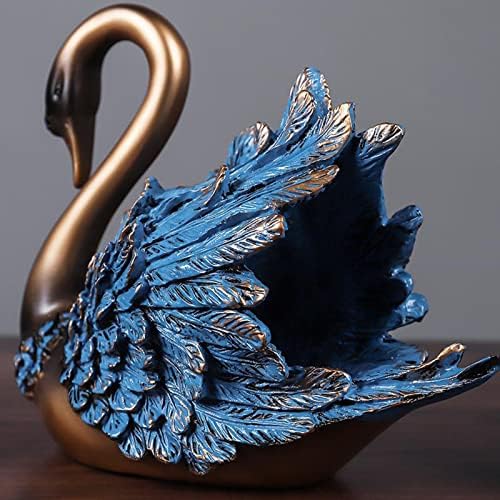 JUSHZ Modern Blue Wine Rack Resin Holder