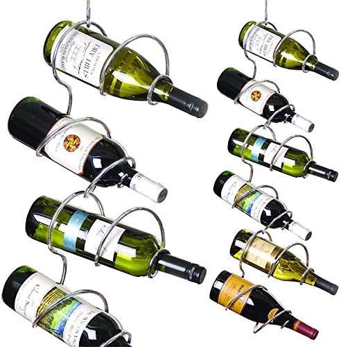 6 Bottle Stainless Steel Wine Holder Holder