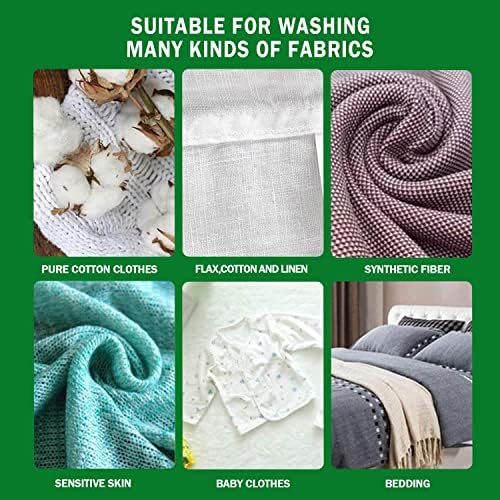 ADUSTMAN Liquidless Laundry Detergent Sheets 62 Loads Eco Friendly Hypoallergenic