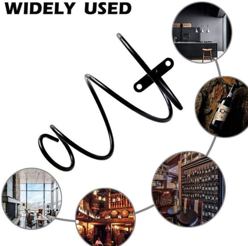 SHQ 5-Piece Wall Mounted Wine Rack Set