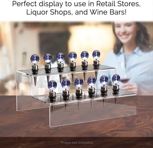 Marketing Holders 12 Slot Wine Stopper Display Stand