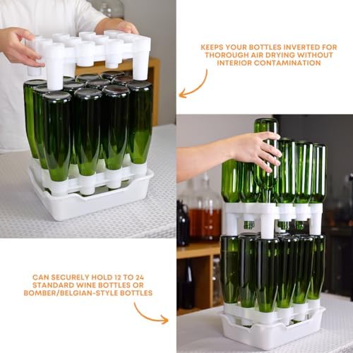 FastRack - 12 Bottle Drying Rack for Wine Beer 1