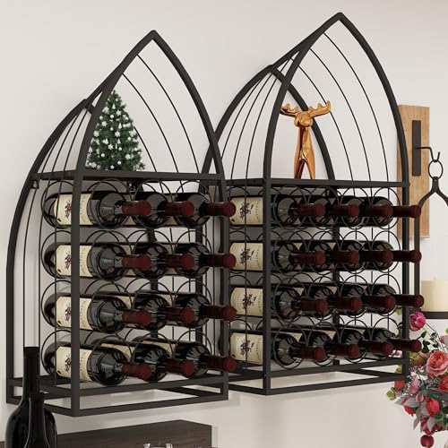 CIATRE Nautical Sailboat Wine Rack Set - 2-Piece
