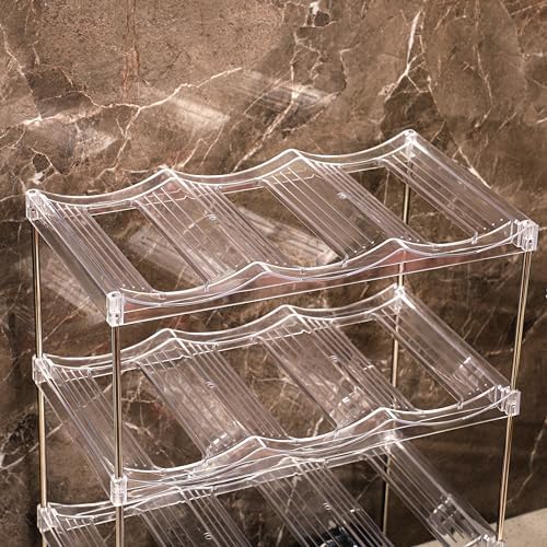 IEEK 3 Tier Wine and Water Bottle Holder