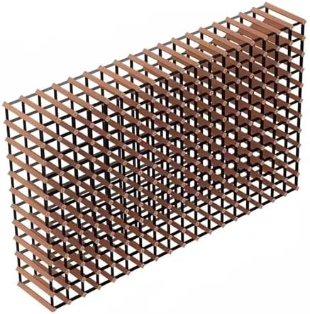 Solid Wood Wine Rack Cabinet for Home Office Storage