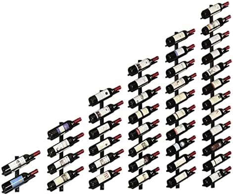 ALDEPO Wall-Mounted Wine Rack 4 Bottles Light Green