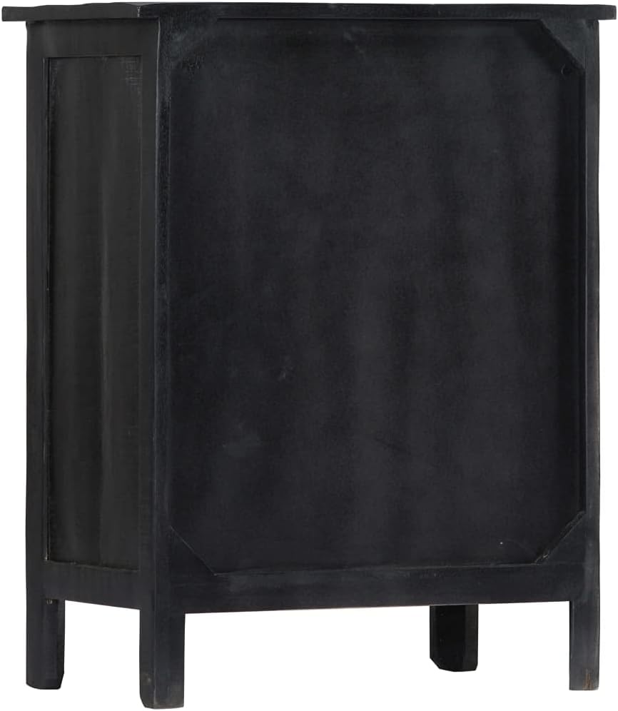 ZQQLVOO Black Wine Rack for 16 Bottles