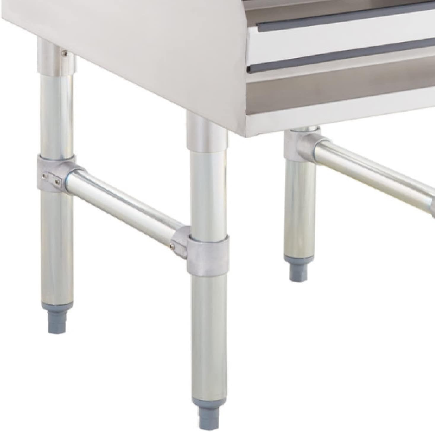 18 x 23 Inch 5-Tier Stainless Steel Liquor Display Shelf