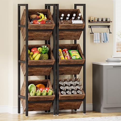 Tribesigns 3 Tier Freestanding Wine Rack