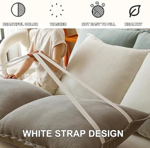 ZZYK Full 47 Inch Segmented Headboard Pillow