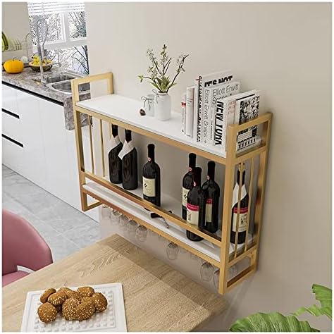 ALDEPO 6-Glass Tabletop Wine Rack - Industrial Style