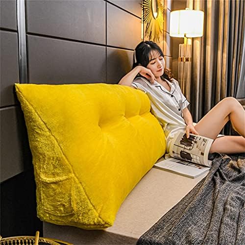 ZZYK 39inch Triangular Headboard Pillow with Removable Cover 1