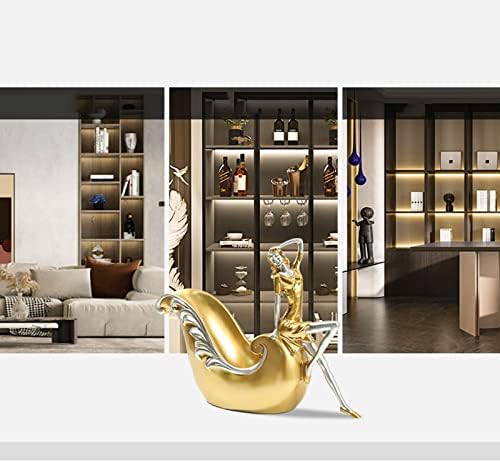 JUSHZ Wine Rack Holder Modern Design Gold
