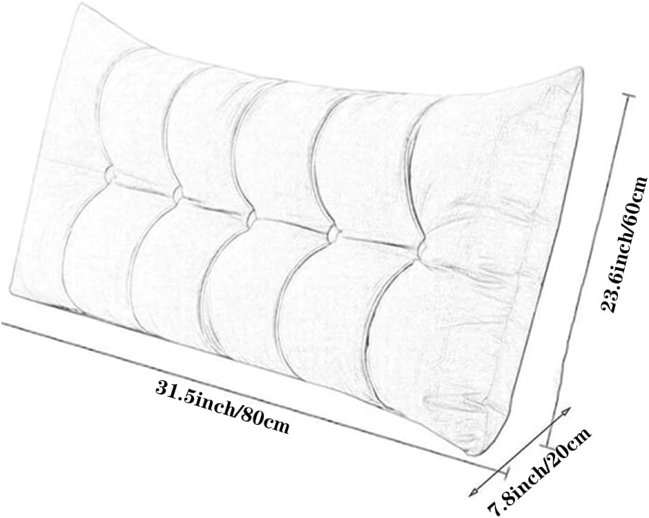 ZZYK Large Back Cushion with Removable Cover