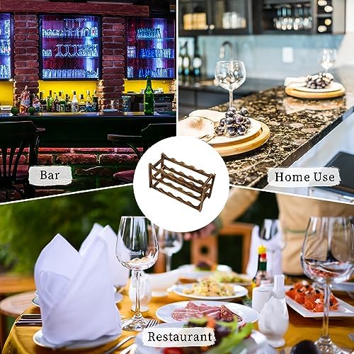 Zerodis 3 Layer Wine Rack with 15 Bottles Capacity