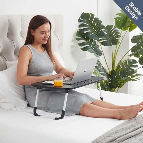 Nestl Reading Pillow with Lap Desk - Memory Foam Back Support