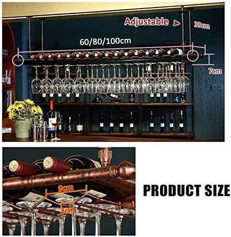 Wall-Mounted Wine Rack with Adjustable Height and Size 1