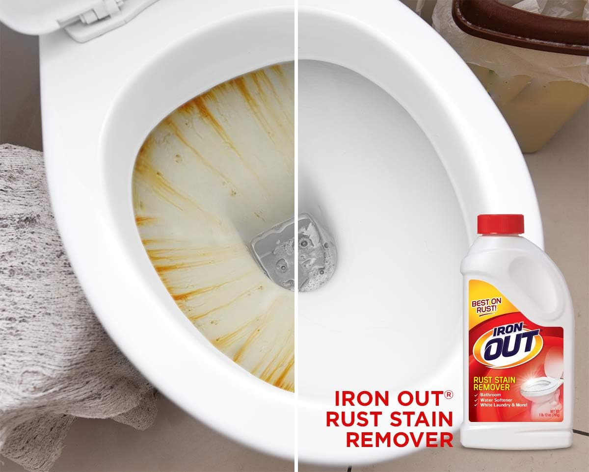 IRON OUT Rust Stain Remover Powder 3 Bottles