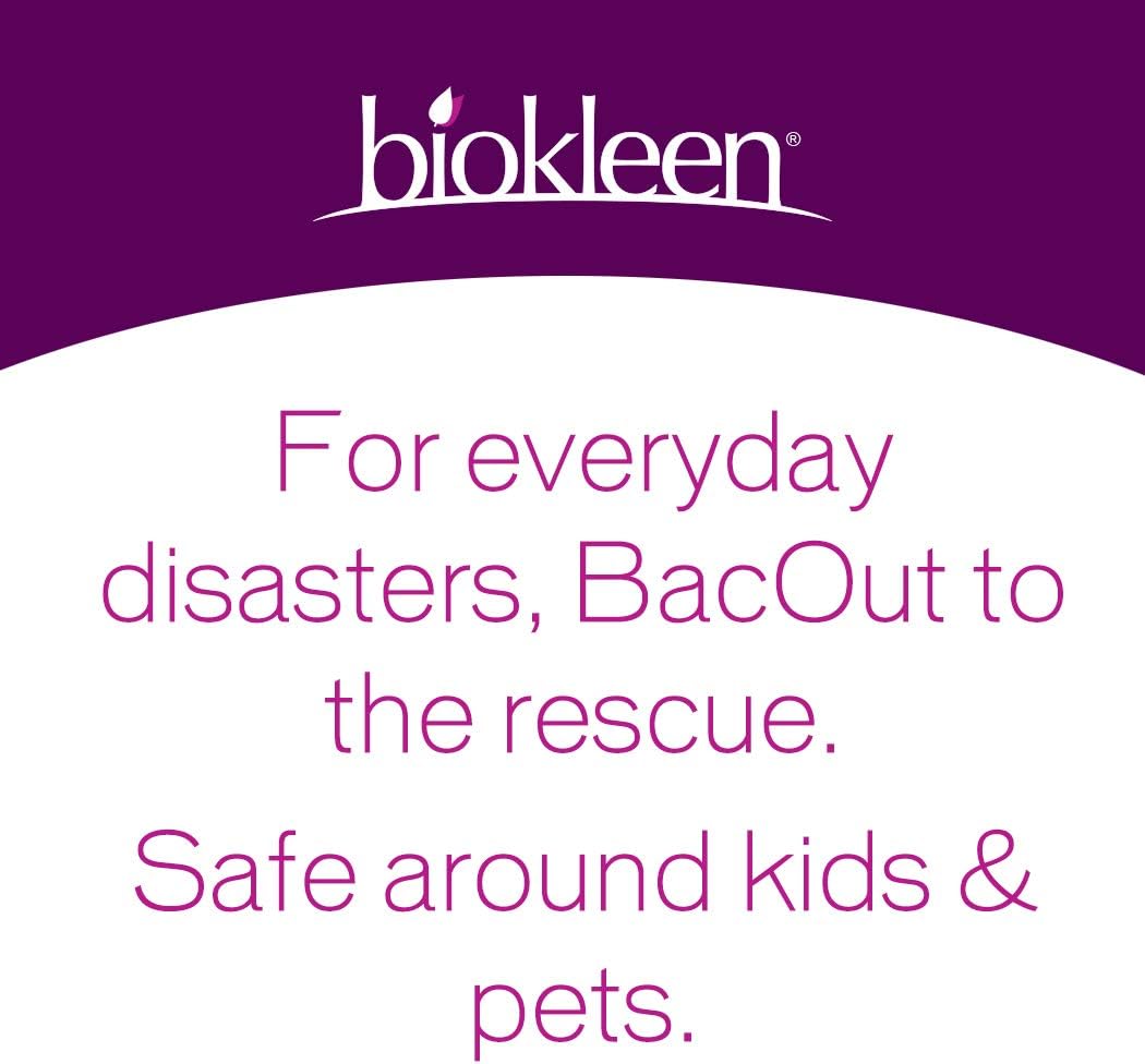 Biokleen Bac-Out Stain Odor Remover 32 fl oz Pack of 12