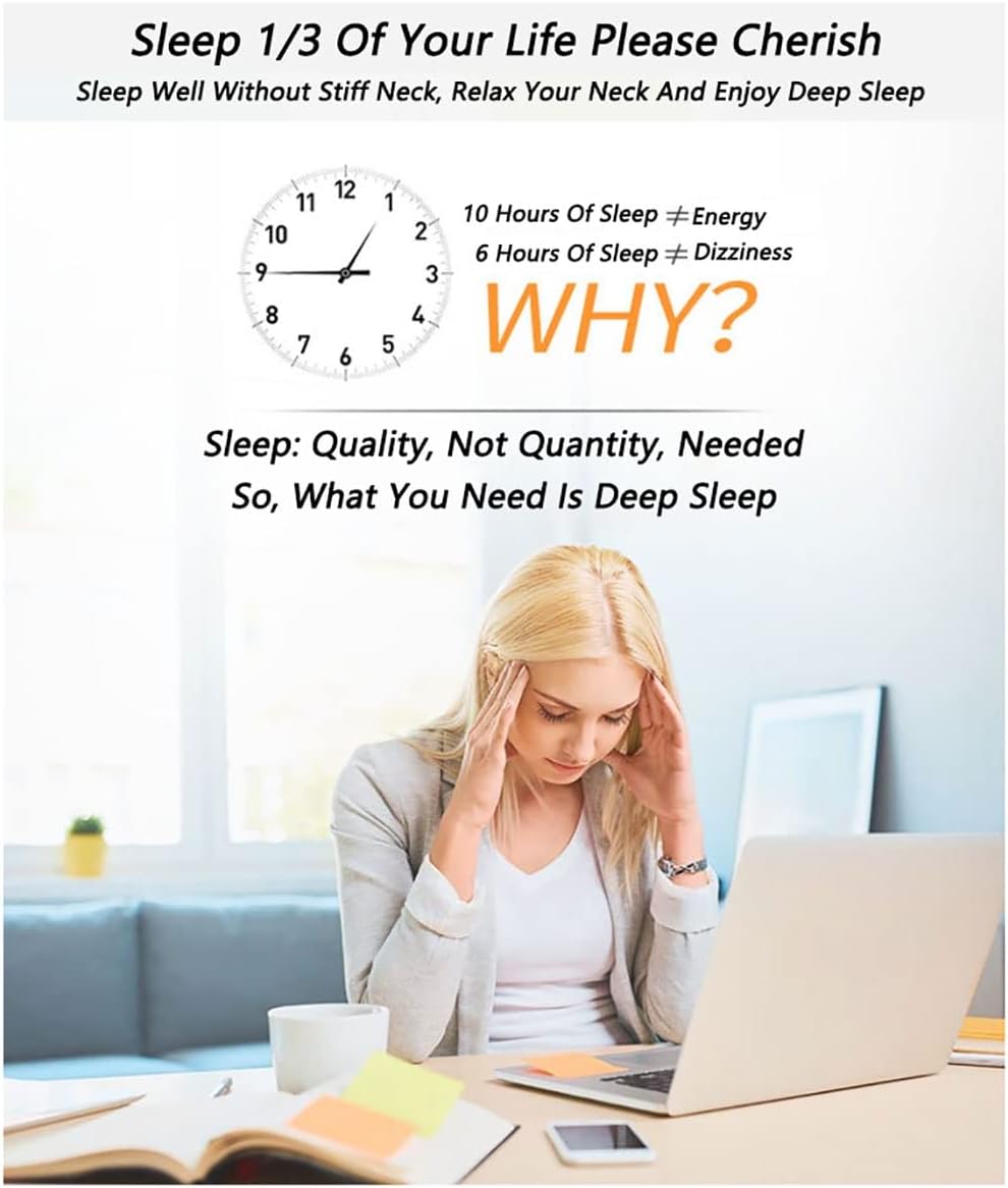 ZHIWEIKJ Buckwheat Pillow for Cool Sleep and Neck Support