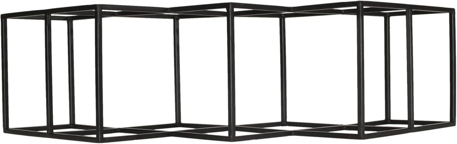 Modern Industrial 7 Bottle Wine Rack for Kitchen