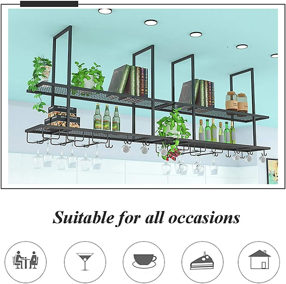 Suuim Wall-Mounted Wine Glass Holder